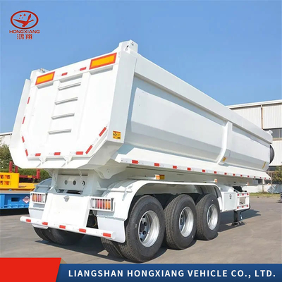 1 Dampper minier à bascule latéral / Dampper arrière Semi-remorque Dump Truck Self-dumping Non