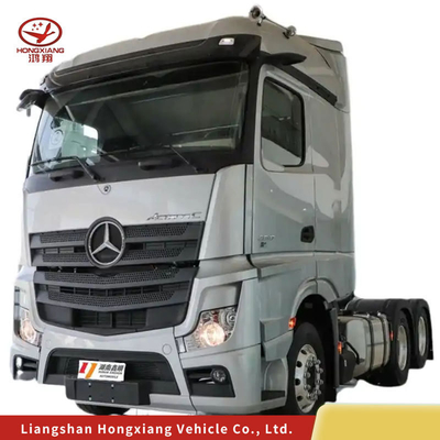 Camion tracteur Mercedes Benz Actros avec un service après-vente d'un an et une conception lourde