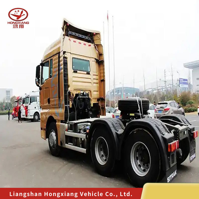 Couleurs personnalisables 6×4 Tête de tracteur Camion pour 5001-10000 kg de poids brut du véhicule