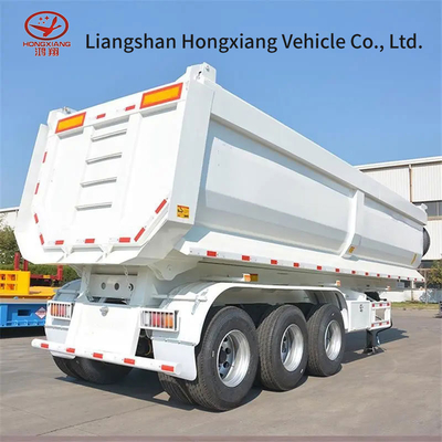 Trailers à décharge pour camions à décharge auto-décharge 13500X3000X1550 mm Non auto-décharge