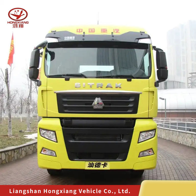 Sinotruk HOWO Tracteurs camions à décharge avec siège du conducteur et bonne condition de suspension pneumatique