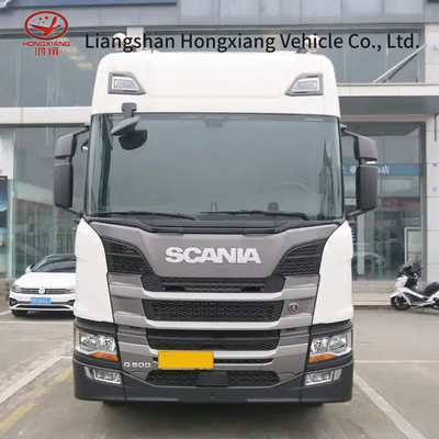 6×4 roue motrice Kinland Truck tracteur pour solution de transport de camions à décharges