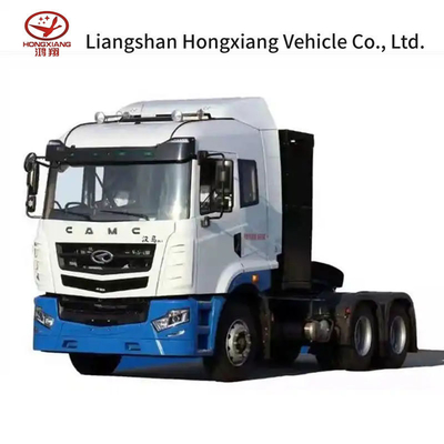 6×4 roue motrice Kinland Truck tracteur pour solution de transport de camions à décharges