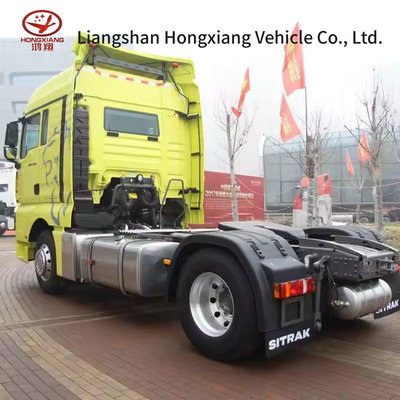 6×4 roue motrice Kinland Truck tracteur pour solution de transport de camions à décharges