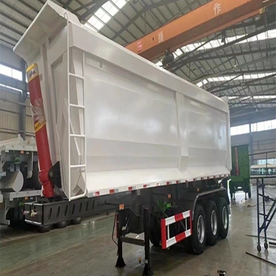 Trailers en forme de U de 13 tonnes, 3 axes, 80 tonnes