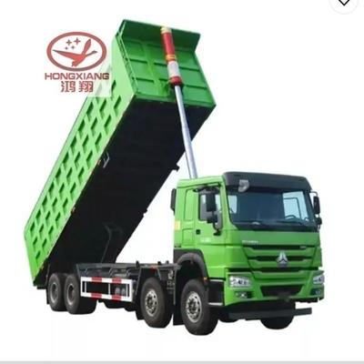 Trailer à bascule hydraulique à plat 60 mètres cubes camion de décharge pour vos besoins