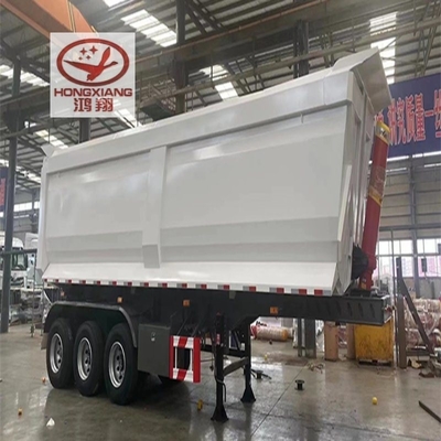 Semi-remorque pour le transport de marchandises lourdes