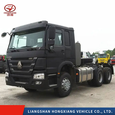 Camion tracteur électrique avec conception de boîte de vitesses Amt et conception de pneus sans tube