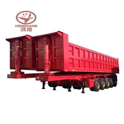 Type de train double B Super Link Side Dump Semi-remorque avec service après-vente d'un an