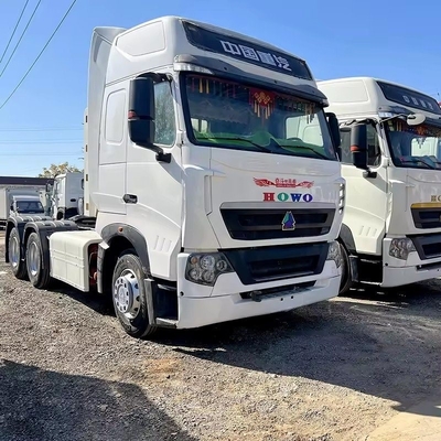 6X4 430HP camion tracteur Sinotruk HOWO A7 T7 tête de tracteur à transmission automatique avec 1