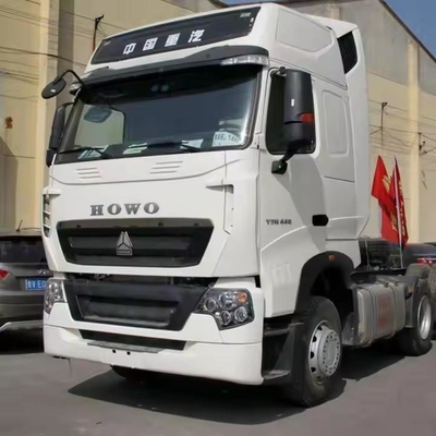 6X4 430HP camion tracteur Sinotruk HOWO A7 T7 tête de tracteur à transmission automatique avec 1