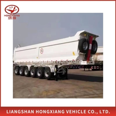40 tonnes 50 tonnes 3 essieux camion semi-rear dump trailer non auto-dumping et à prix abordable