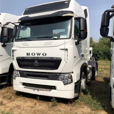 6×4 roue motrice Sinotruk HOWO T7 CNG Tracteur camion avec et 1 an de service après-vente