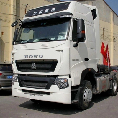 Transport logistique HOWO T7 A7 FAW Sitrak Tracteur au GNC avec fenêtre manuelle