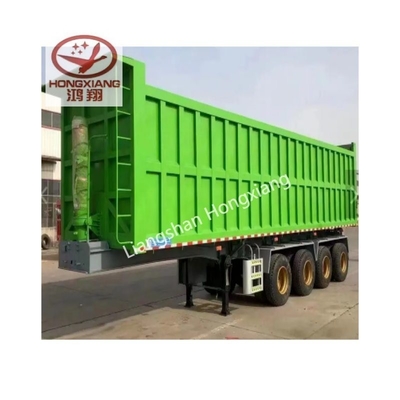 12r22.5 Pneus 3 essieux 40 tonnes Boîte à ordures Semi-remorques avec système de suspension personnalisable