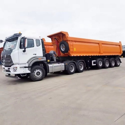 40 tonnes 50 tonnes 3 essieux camion semi-remorque arrière avec système de freinage antiblocage ABS
