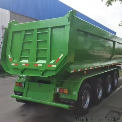 Trailers à remorque en forme de U, semi-remorques à remorque à 4 essieux, remorques à remorque pour la livraison de marchandises