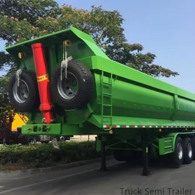 3 essieux Dump/Tipper/Tipping Semi Trailer Trait de roulement 2240mm S'il vous plaît consulter le service à la clientèle