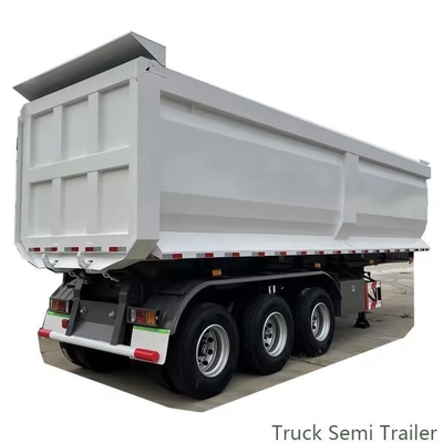 3 essieux Dump/Tipper/Tipping Semi Trailer Trait de roulement 2240mm S'il vous plaît consulter le service à la clientèle