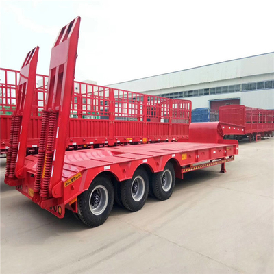 Direct 3 4 essieux 60 tonnes 80 tonnes remorque à plat plat/remorque à plateforme/remorque à conteneur à plat