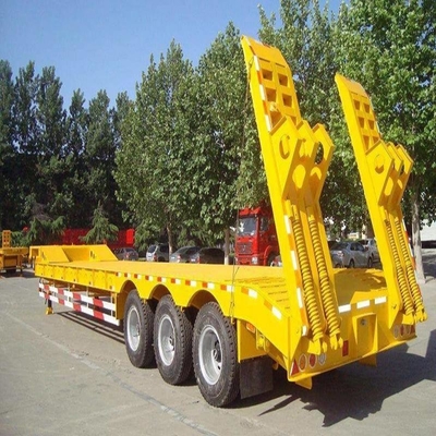 Catégorie lourde 60 tonnes 80 tonnes Transport 4 essieux Tissu inférieur à lit bas