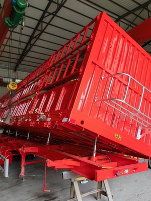 Tracteur de type à bras croisé de 40 à 80 tonnes à trois essieux, auto-dépôt de marchandises