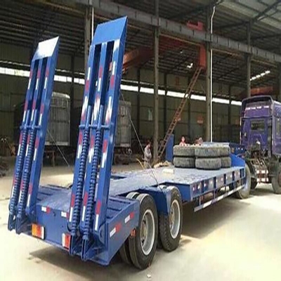 3 axes 60 tonnes remorque chargeuse basse-lit basse-lit camion semi-remorque avec personnalisation