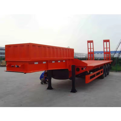 60 à 80 à 100 tonnes Lowboy 4 à quatre essieux