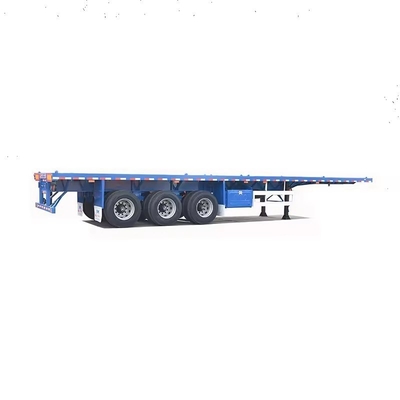 3 ans de service après-vente d'occasion 4 essieux 40 t remorque à plat bas Dolly lit bas