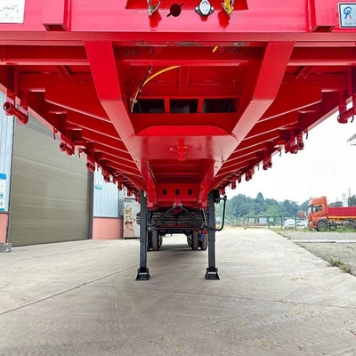 2.3 Arbre à col de cochon utilisée Lowboy Low Bed Trailer sans système de freinage antiblocage ABS