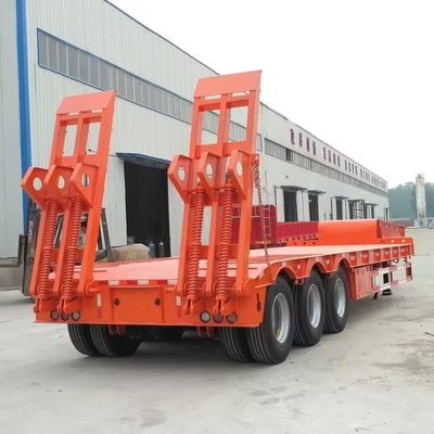 2.3 Arbre à col de cochon utilisée Lowboy Low Bed Trailer sans système de freinage antiblocage ABS