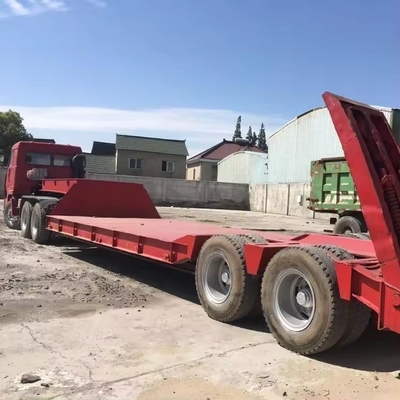 2.3 Arbre à col de cochon utilisée Lowboy Low Bed Trailer sans système de freinage antiblocage ABS
