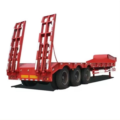Trailers de pont à charge basse extensibles de catégorie lourde avec transport hydraulique de lames à vent