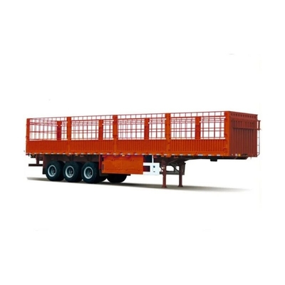 Trailers de camions de 30 à 100 tonnes, semi-remorques à clôture à pile, à décharge automatique et à bande de roulement de 1820 mm
