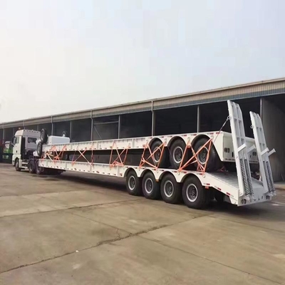 2.3 Conteneur à planche à essieu Excavateur Transport Semi-remorques avec personnalisation