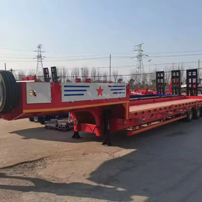 2.3 Nombre d'essieu Semi-remorque pour camions Extensible 40 pieds Container transport basse couchette
