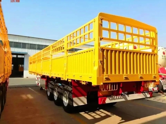 Trailers à roulement latéral à bras croisé de type 3 pour le transport de matériaux en pierre de sable