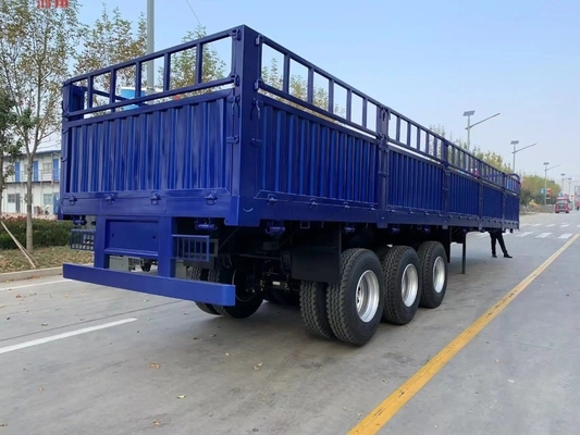 Trailers à roulement latéral à bras croisé de type 3 pour le transport de matériaux en pierre de sable