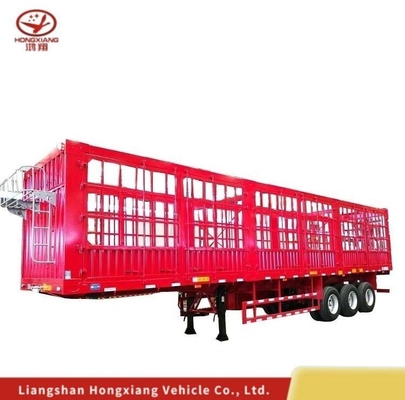 Auto-dépôt 3 axes 50 tonnes rouleaux type piquet camion semi-remorque avec personnalisation