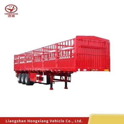 Auto-dépôt 3 axes 50 tonnes rouleaux type piquet camion semi-remorque avec personnalisation