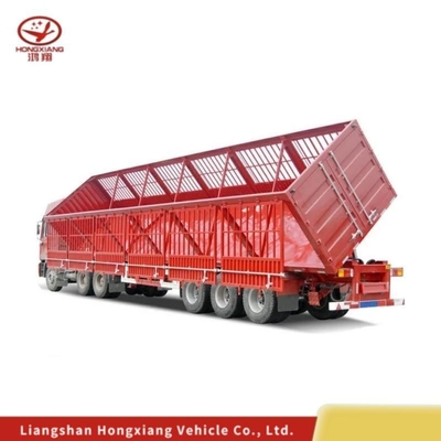 Auto-dépôt 3 axes 50 tonnes rouleaux type piquet camion semi-remorque avec personnalisation