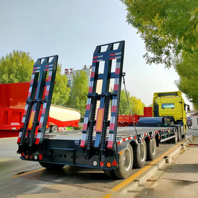 Chargeur à roues basses de 80 tonnes avec 2.3 essieux et 1 an de service après-vente