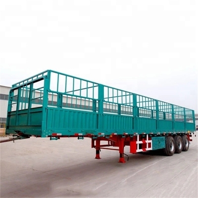Tracé 1820 mm Meilleur vendeur Bœuf mouton transport de fret 3 axes 4 axes clôture semi-remorque
