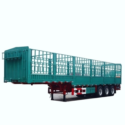 8 tonnes 2 ou 3 essieux Semi-remorques/remorques de camions basses 40T Semi-remorques à paroi latérale