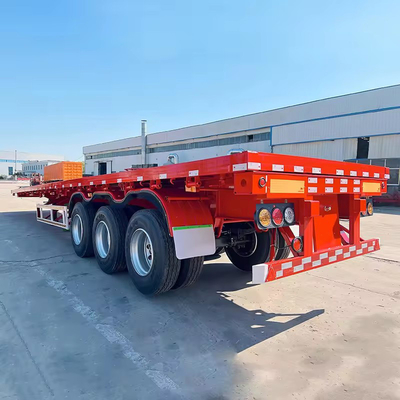 1820mm Traction 12 Numéro de pneu lourd cou de poule basse chargeur basse couchette Lowboy camion remorque