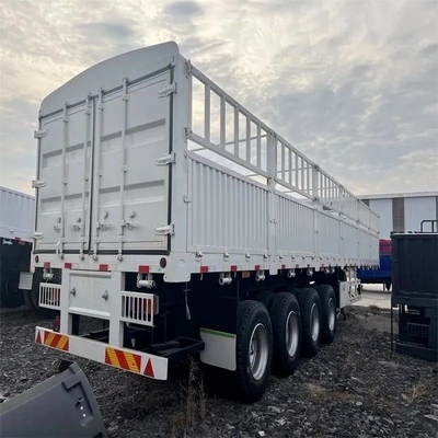 Semi-remorque de fret de type van de capacité de 8 tonnes pour un transport robuste et fiable
