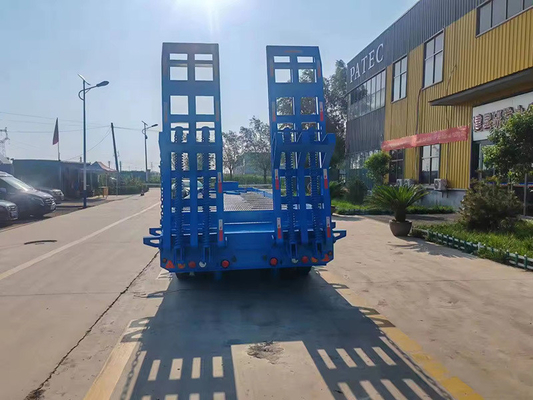 20 tonnes de transport industriel lourd plate-forme à plat à lit plein à lit bas remorque sans ABS