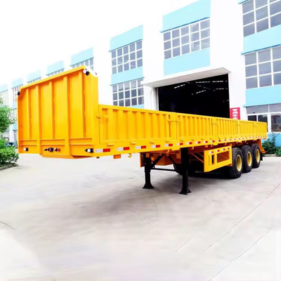 3 essieux 40 pieds conteneur à plat semi-remorque camion remorque conteneur avec 1