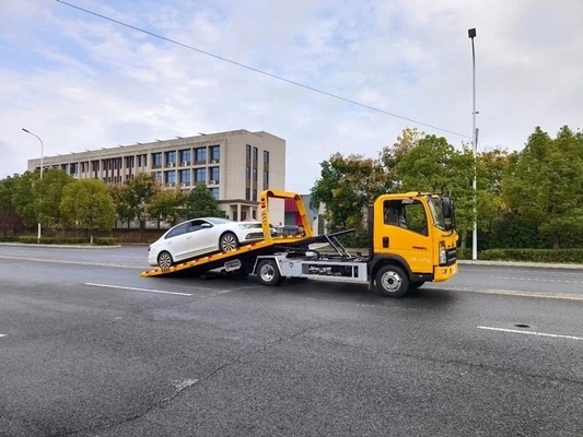 Camion de récupération à lit plat 4X2 avec autre nom Camion de remorquage de 25 tonnes sous ascenseur Camion de démolition