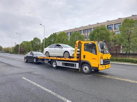 Camion de récupération à lit plat 4X2 avec autre nom Camion de remorquage de 25 tonnes sous ascenseur Camion de démolition